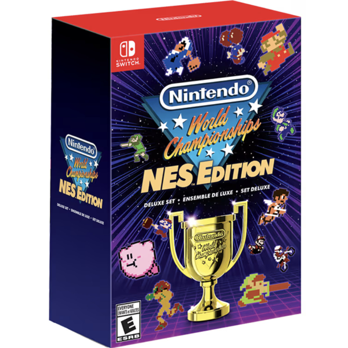 Boxen för Nintendo World Championships: NES Edition — Deluxe Set