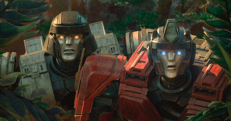 Ny trailer för Transformers One visar humorn och hjärtesorgen från Optimus Primes och Megatrons uppbrott