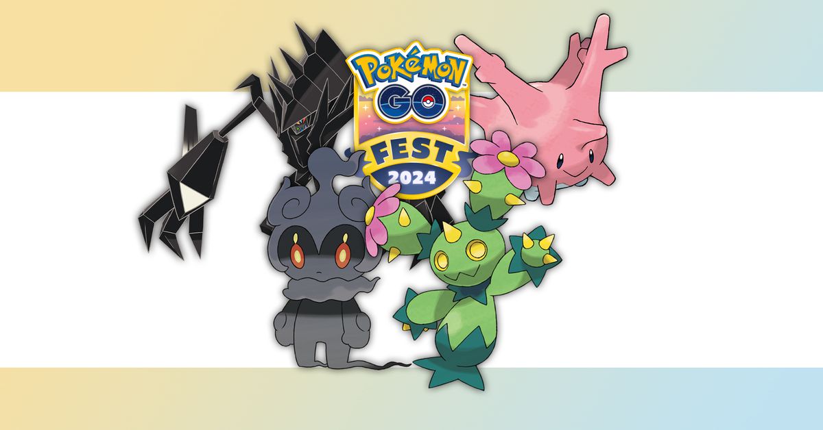 Pokémon Go Fest 2024: Globalt habitatschema och evenemangsförmåner