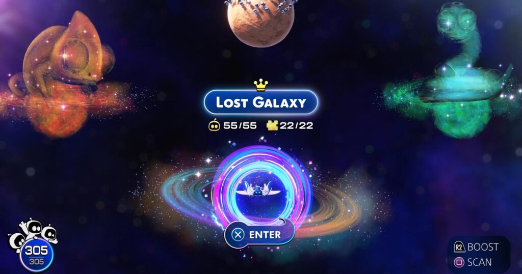 Astro Bot: Hur man låser upp hemliga “Lost Galaxy”-nivåer